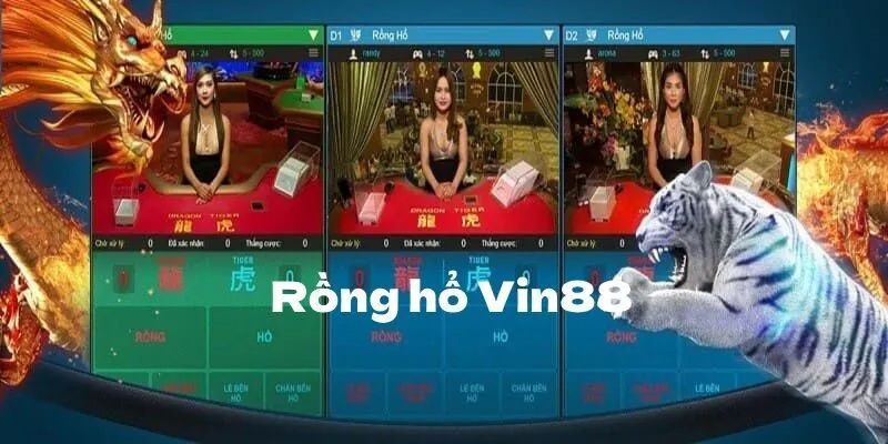 Sức hút của game Rồng hổ Vin88